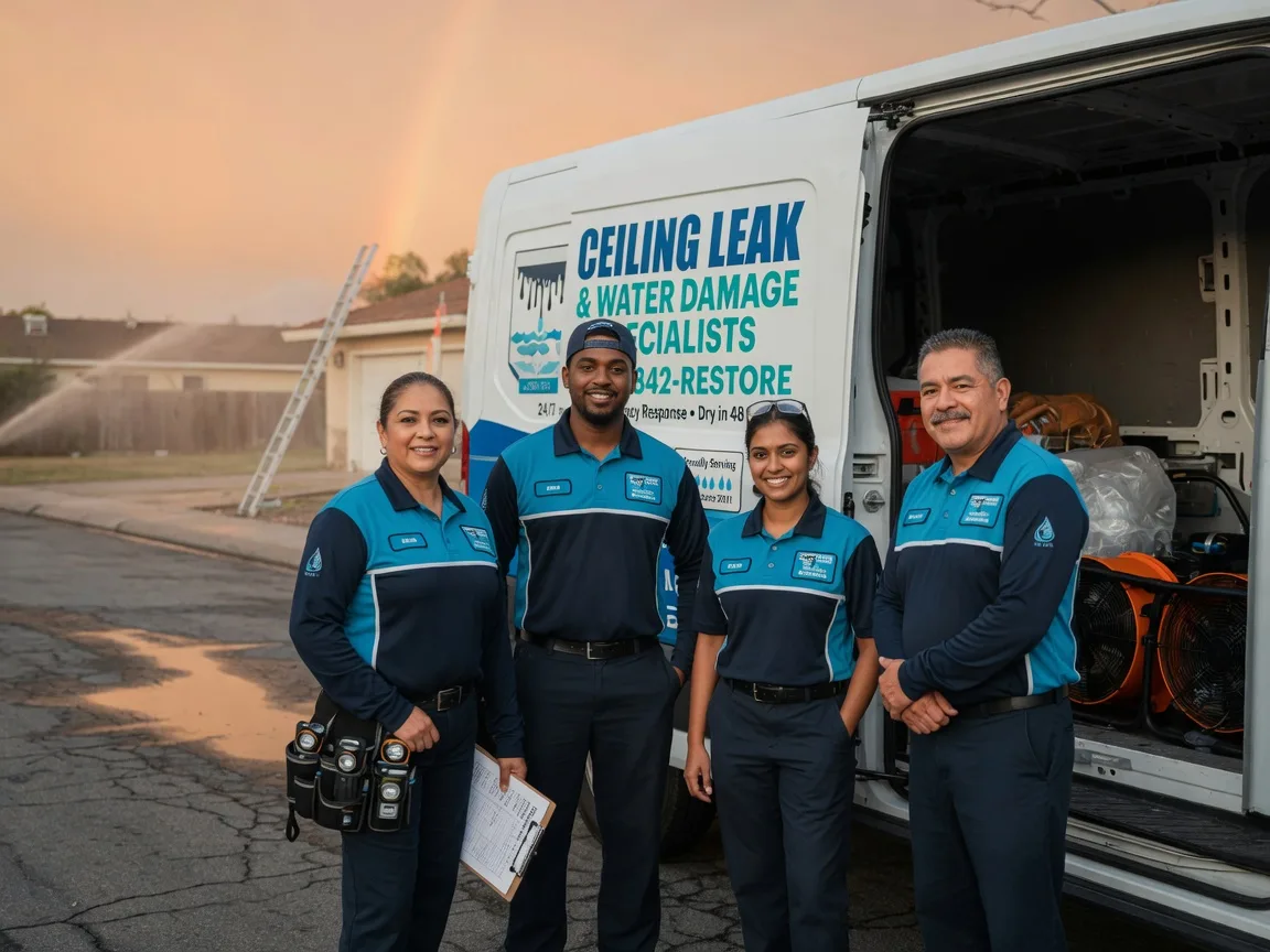 Ceiling Leak Cleanup company in Gibsonville, NC